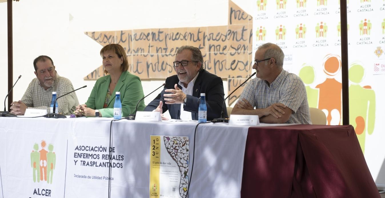 El Patio de las Aulas acoge la presentación de la Campaña de Donación de Órganos y Tejidos 2023 de ALCER Castalia