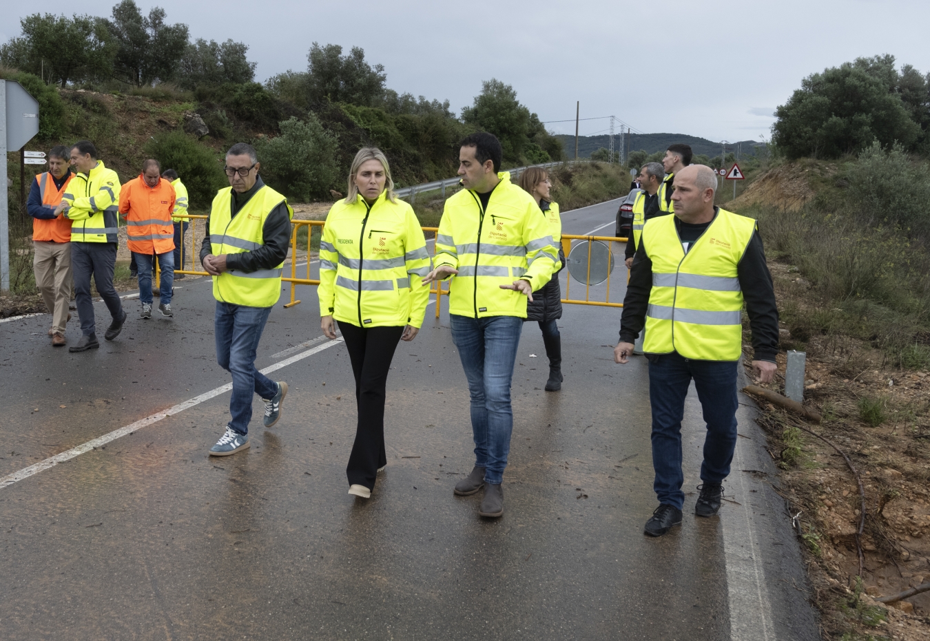 Marta Barrachina trasladará a los 71 municipios afectados por las lluvias torrenciales el acuerdo de Diputación para ir todos a una en las exigencias al Gobierno de España