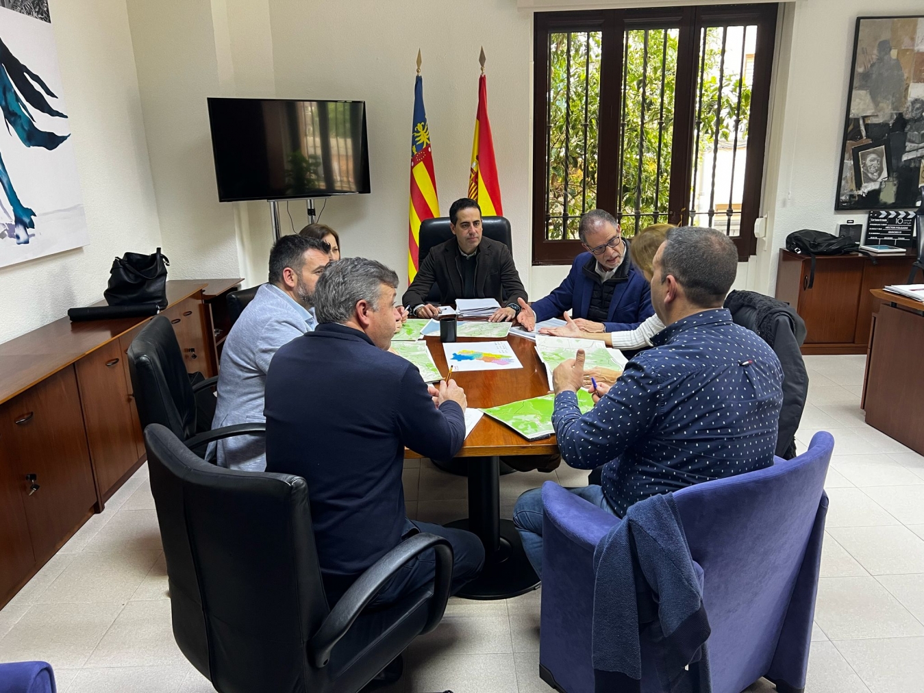 La Diputación de Castellón refuerza la coordinación con el Consell para cumplir la hoja de ruta marcada para actuar en los caminos y pistas forestales dañados por la dana