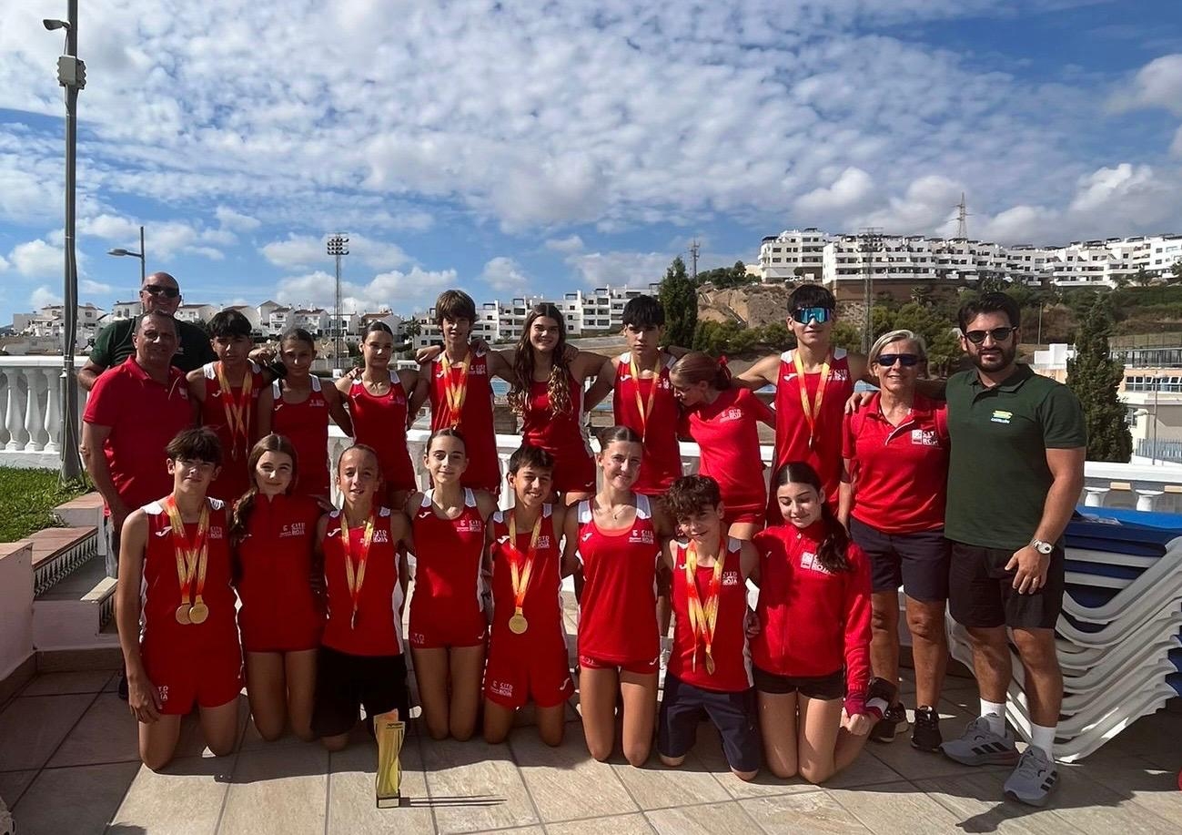 La Diputació de Castelló celebra el triomf del CITD Penyeta Roja, campió d'Espanya sub-14 per equips masculins