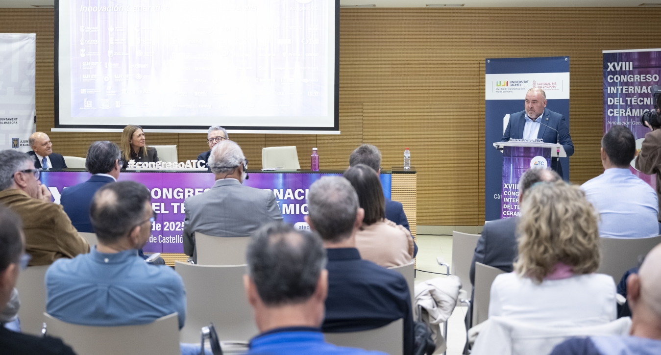 La Diputació de Castelló reforça al costat de ATC la seua aposta per la indústria ceràmica amb la presentació del XVIII Congrés Internacional del Tècnic Ceràmic