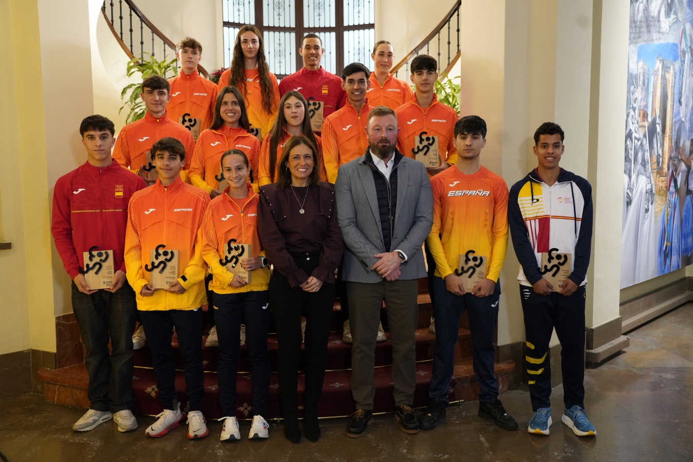 La Diputació de Castelló reconeix als esportistes de Penyeta Roja pels seus assoliments en competicions internacionals durant la temporada 2025