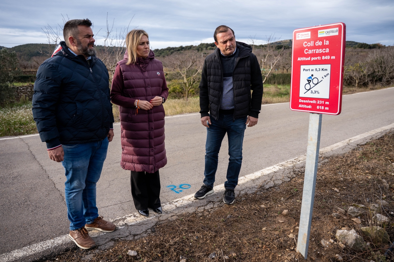 La Diputació dota a 40 ports de muntanya d'una xarxa de senyals intel·ligents que protegixen la seguretat dels ciclistes i posicionen a la província com a escenari per al cicloturisme