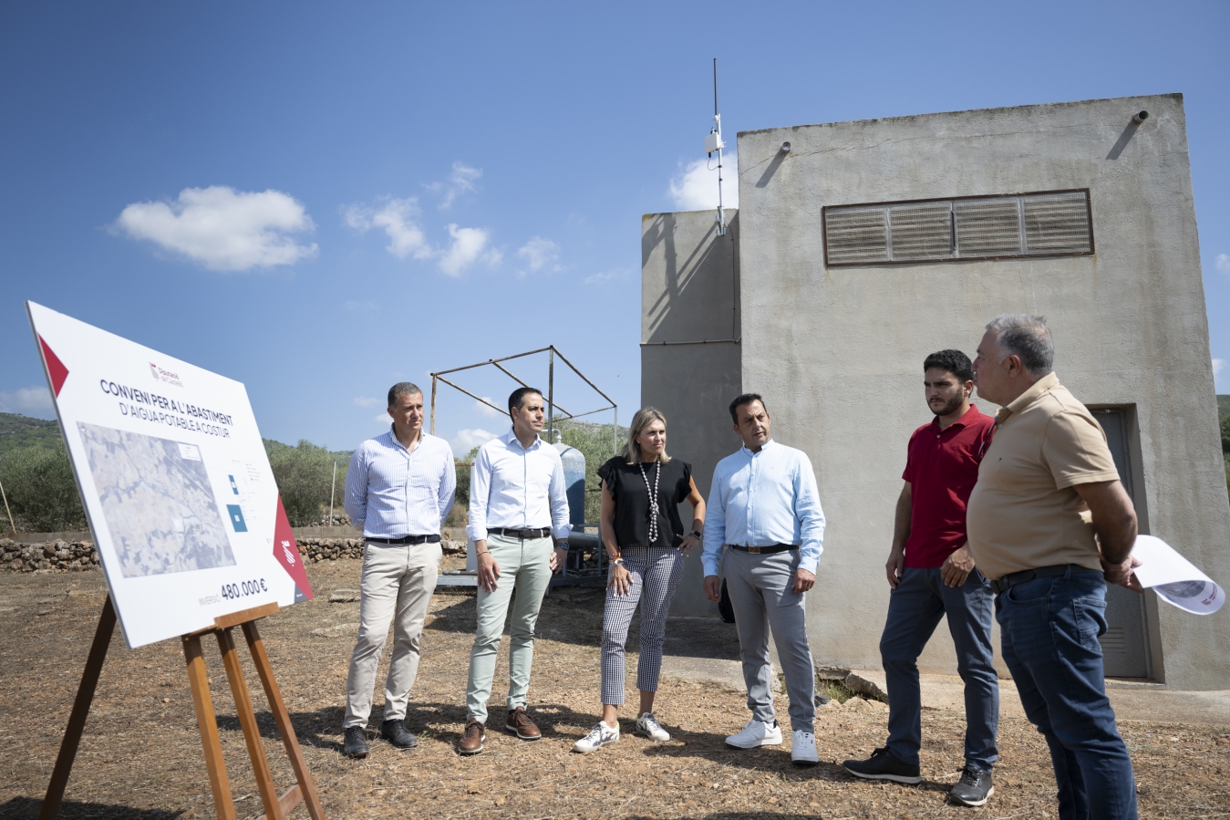 La Diputació de Castelló reafirma el seu compromís per garantir el proveïment d'aigua potable a la província amb una nova convocatòria d'ajudes de 1,5 milions d'euros