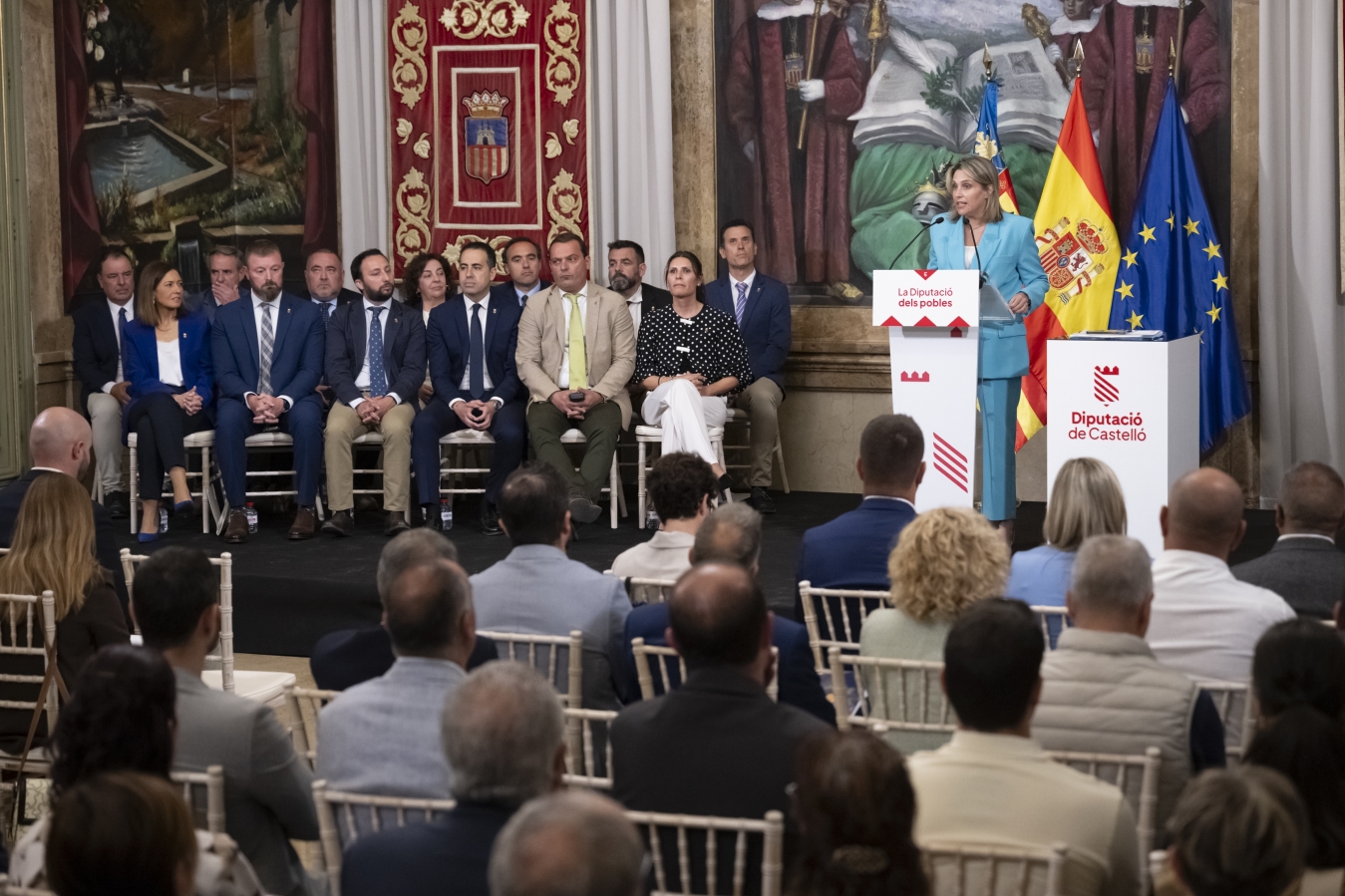 Marta Barrachina pone en valor tres años de gestión del Gobierno Provincial en los que “la misión de esta Diputación ha pasado de ser una intención a una realidad”