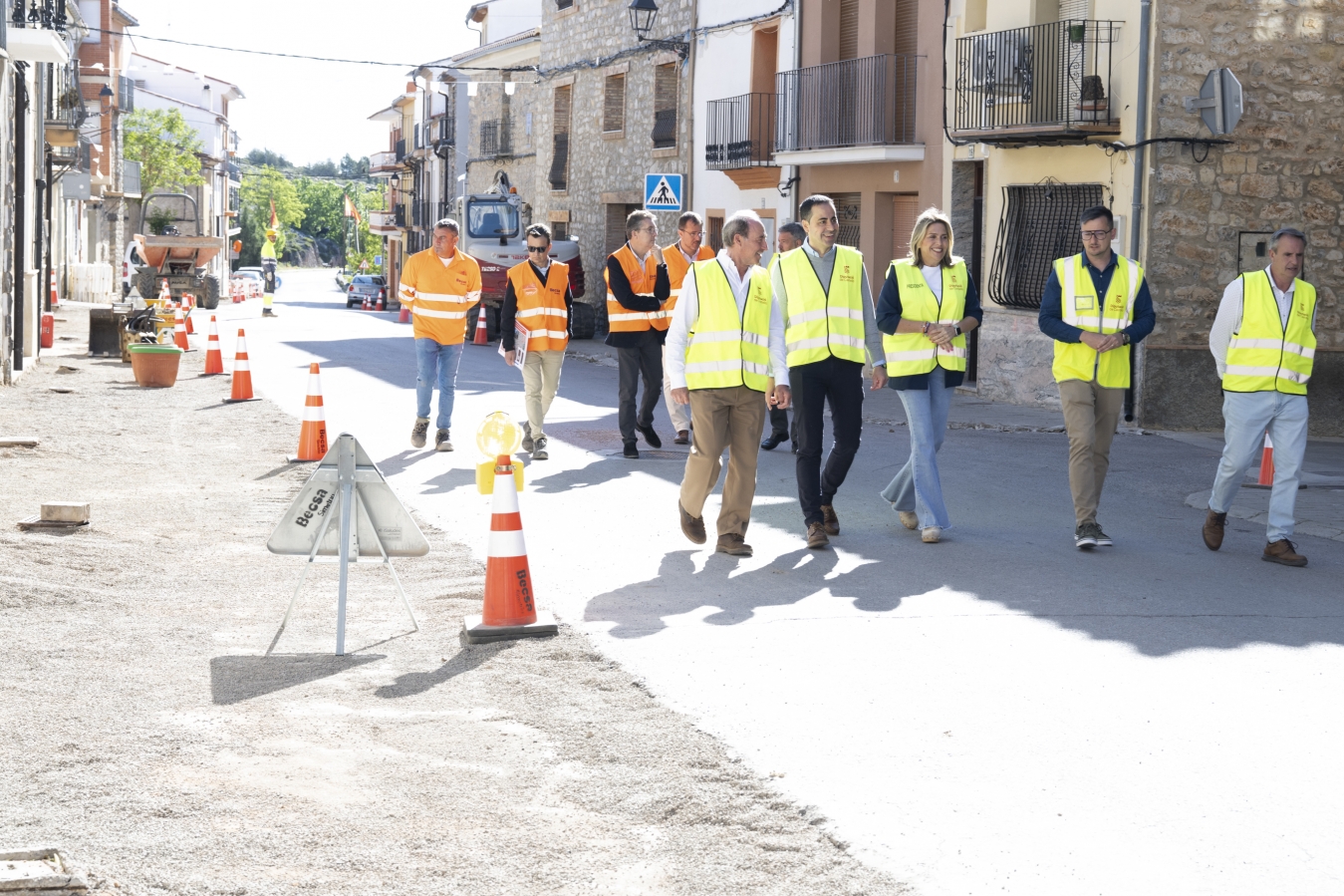La Diputación de Castellón arranca el Plan de Travesías en apenas un mes desde su presentación y con el objetivo puesto en actuar en 64 municipios