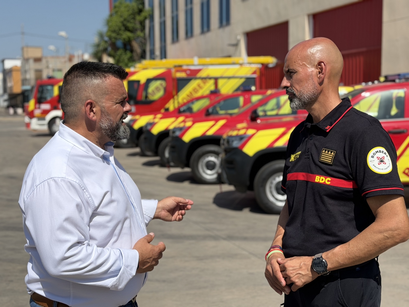 La Diputació de Castelló reforça la flota de vehicles del Consorci Provincial de Bombers per a continuar millorant la capacitat de resposta davant una emergència